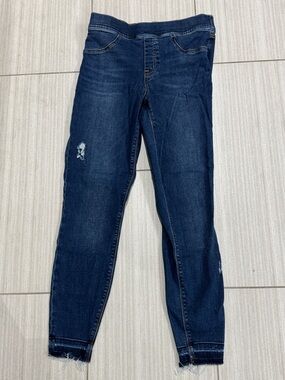 Women’s Dark Indigo Skinny Jeans with Stretch